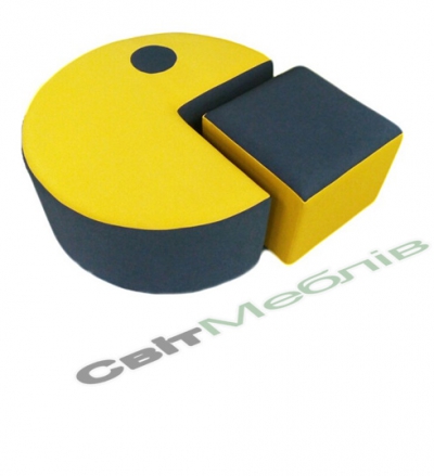 Комплект пуфів "Пекмен"