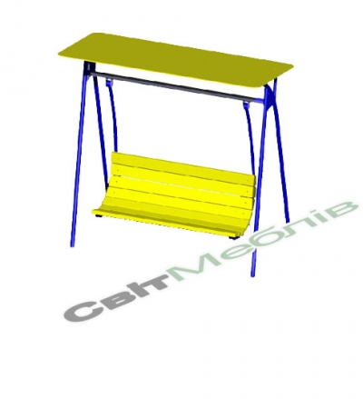 Гойдалки металеві диван