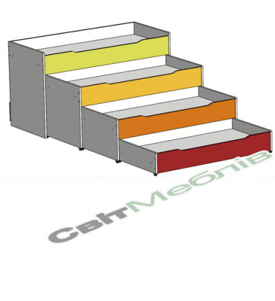 Ліжко дитяче 4-х ярусне Марія