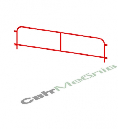 Секція огорожі металева