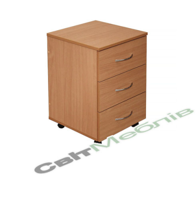 Тумба з шухлядами мобільна БЮ301