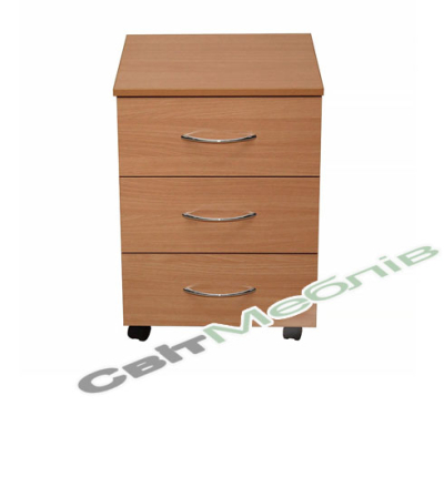 Тумба з шухлядами мобільна БЮ301