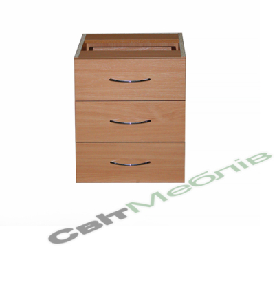 Тумба з шухлядами вбудована БЮ304