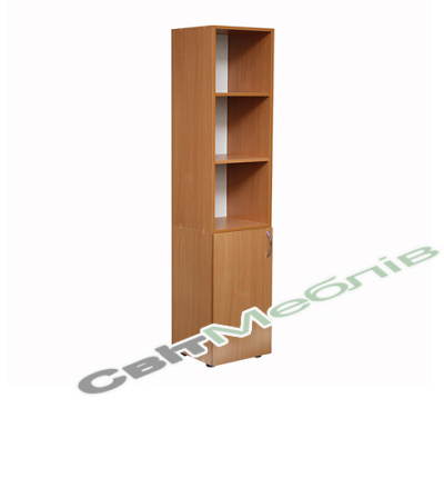 Пенал 1-дверний на п'ять полиць БЮ512(513)