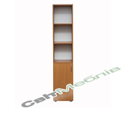 Пенал 1-дверний на п'ять полиць БЮ512(513)