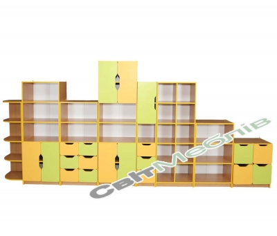 Стінка універсал. "Школа-Сад" ел.№8 New